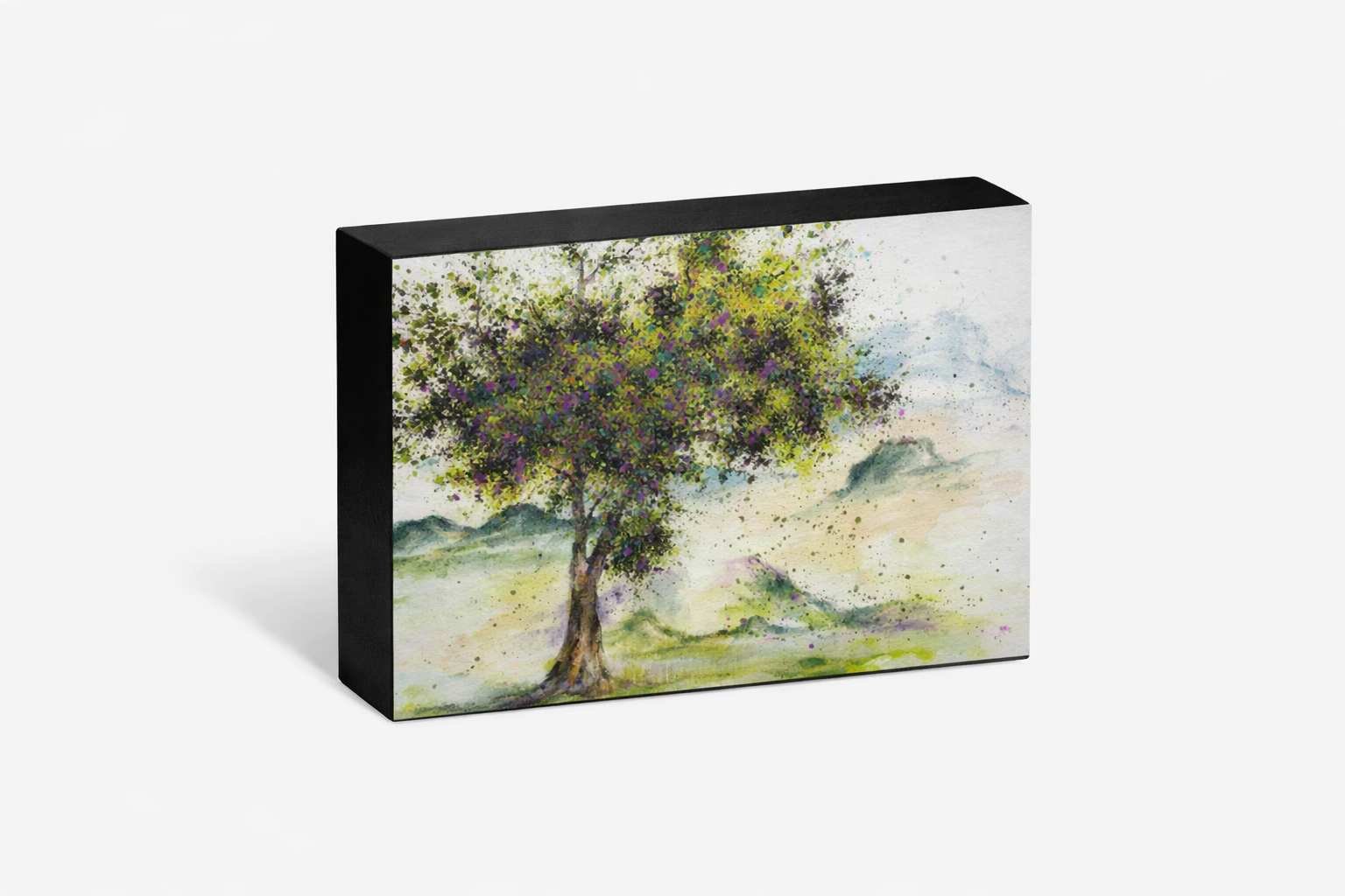 I Had a Feeling Tabletop Block Print