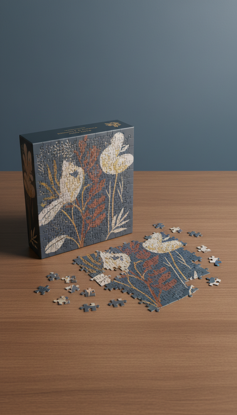 Midnight Botanica 1000-Piece Puzzle