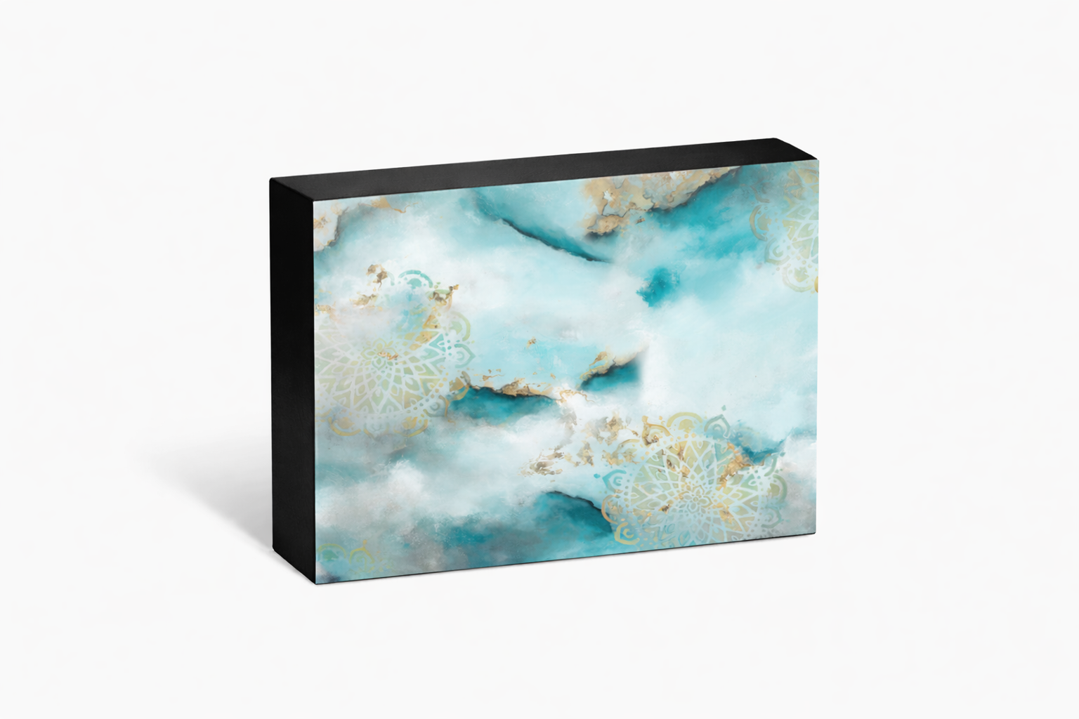 A Spiritual Journey Table Top Block Print