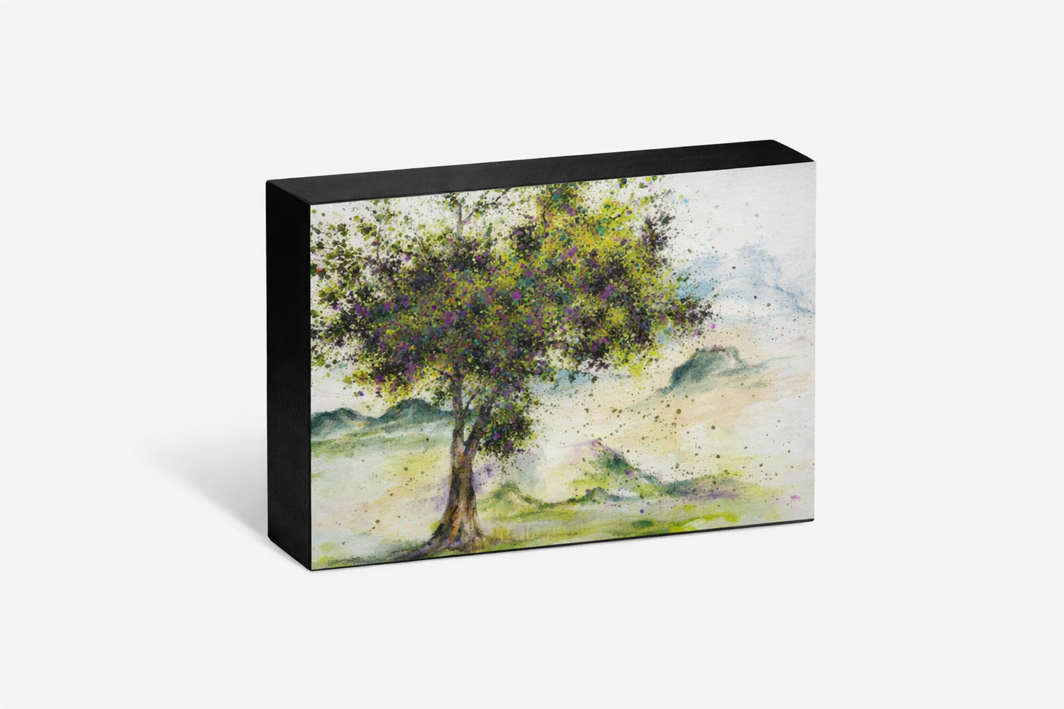 I Had a Feeling Tabletop Block Print