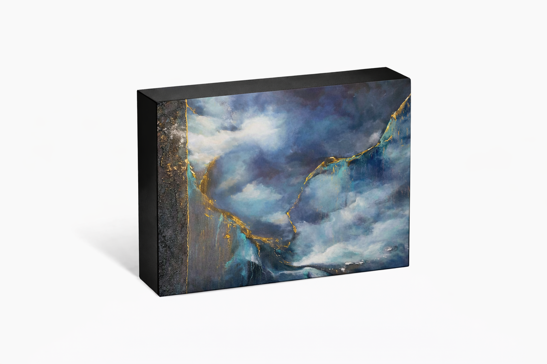 Cleansing the Soul Table Top Block Print