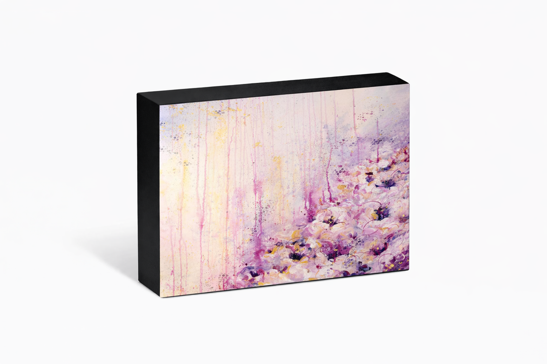 Open to Love Tabletop Block Print