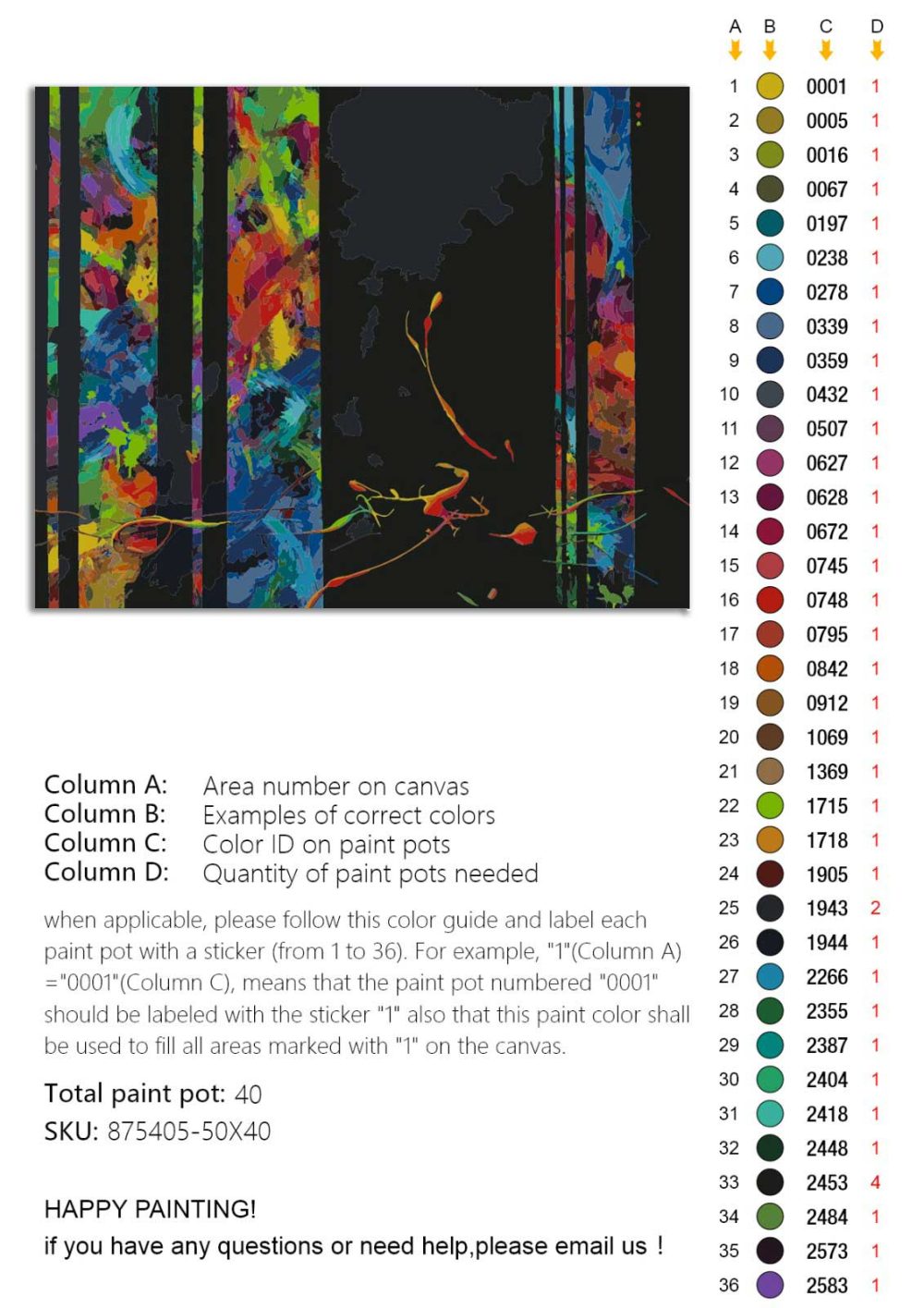 Opal Paint By Numbers