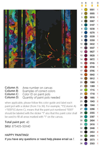 Opal Paint By Numbers