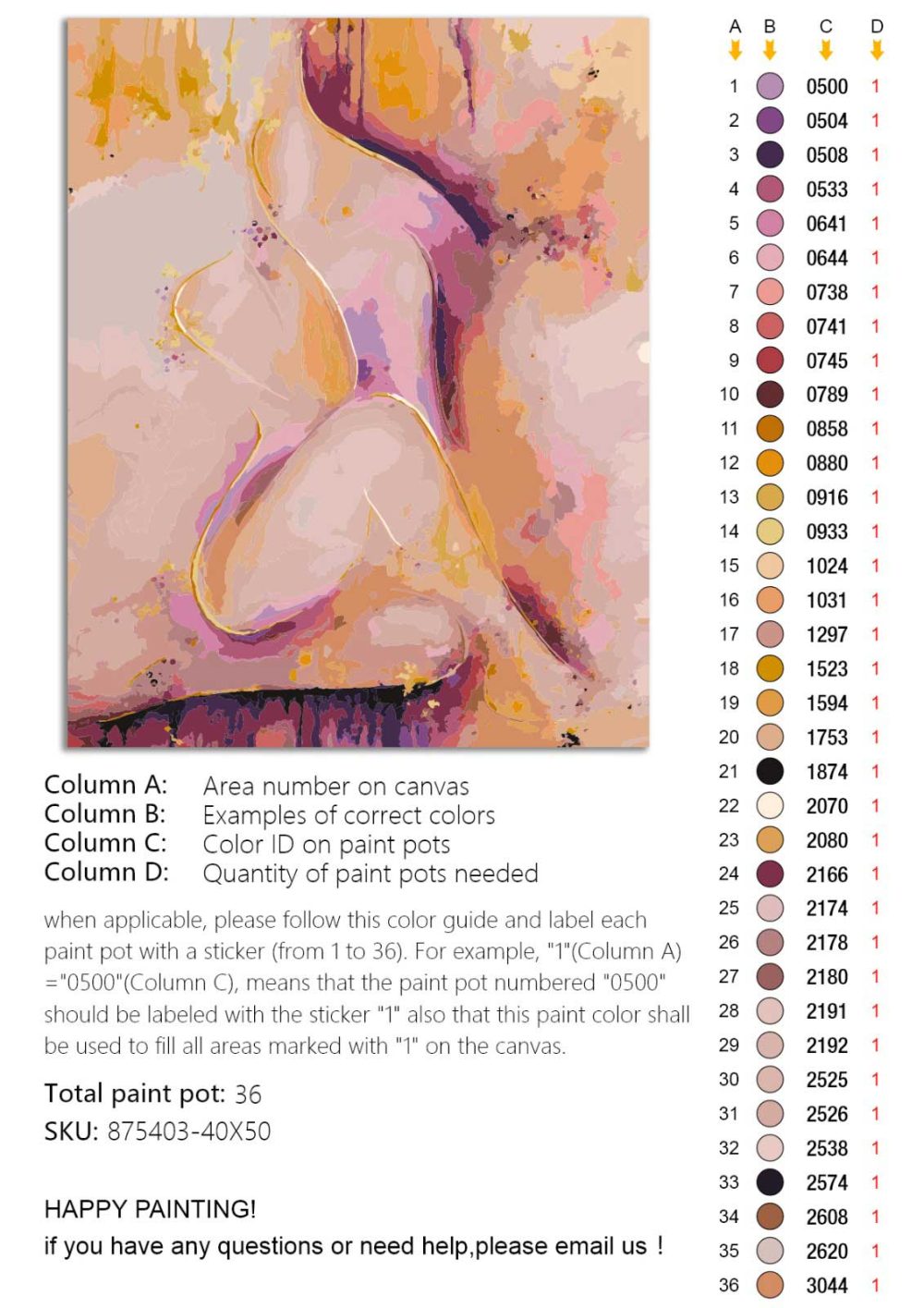 The Power of She Paint By Numbers
