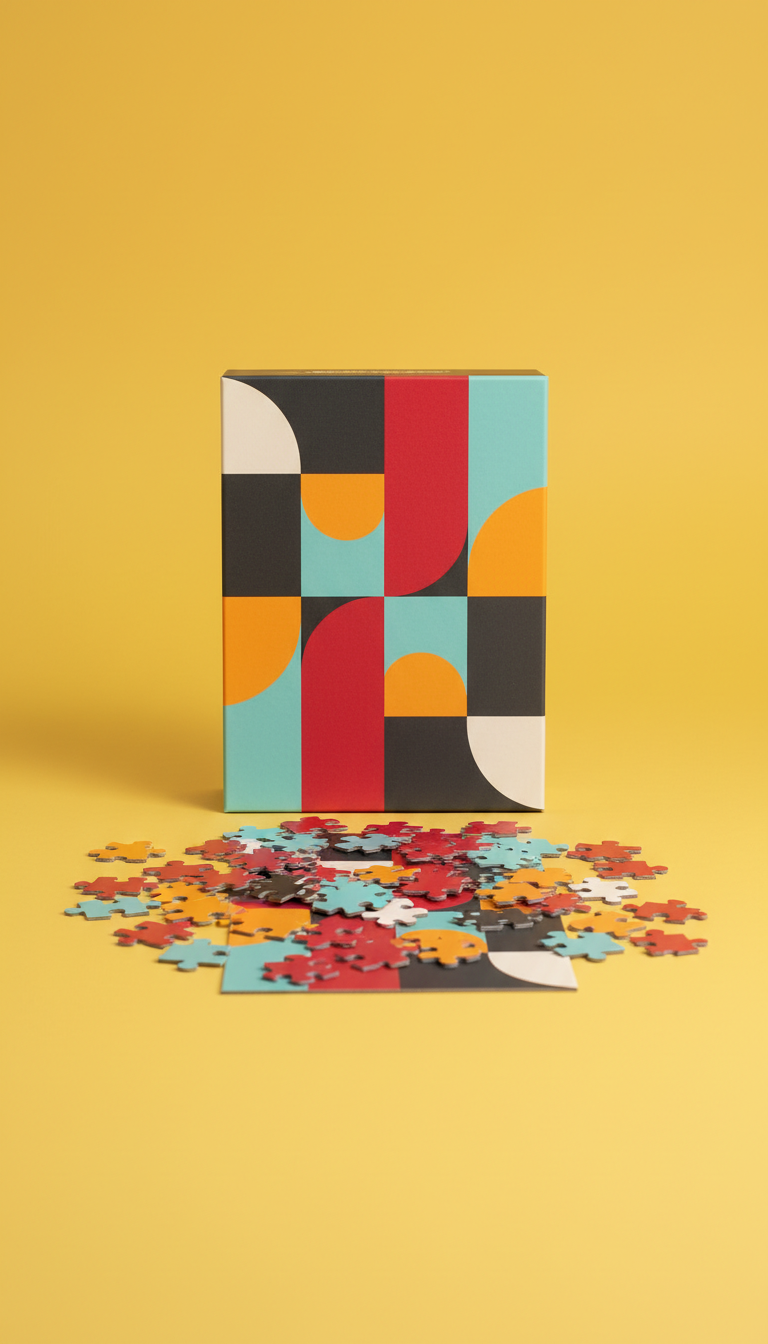 Sunbeam geometrics 1500-piece puzzle